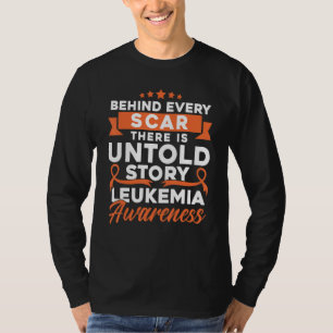 Hinter jeder Narbe Leukämie-Bewusstsein T-Shirt