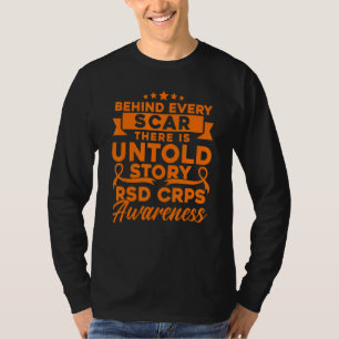 Hinter jeder Narbe RSD CRPS Bewusstsein T-Shirt