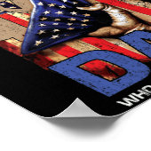 Hinter jeder Tochter steht ein Vater Poster (Ecke)