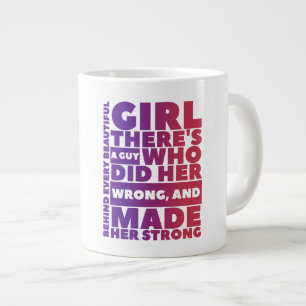 Hinter - Jumbo-Tasse