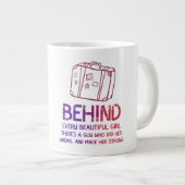 Hinter - Jumbo-Tasse (Vorderseite Rechts)