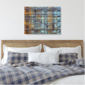 Hinter MOCA X4 Leinwanddruck (Insitu (Schlafzimmer))