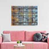 Hinter MOCA X4 Leinwanddruck (Insitu (Wohnzimmer))