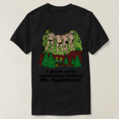Hinter Mt Rushmore T-Shirt (Design vorne)
