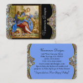 Hinter Reflexions-elegantem beruflichem Visitenkarte (Vorne/Hinten)