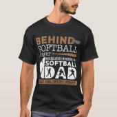 hinter Softballvati-T - Shirts (Vorderseite)