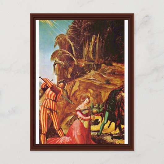 Hinter St. Catherine durch Altdorfer, Albrecht Postkarte (Vorderseite)