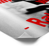 Hinter uns, vor uns, innerhalb von uns poster (Ecke)