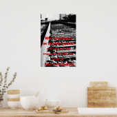 Hinter uns, vor uns, innerhalb von uns poster (Küche)