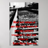 Hinter uns, vor uns, innerhalb von uns poster (Vorne)