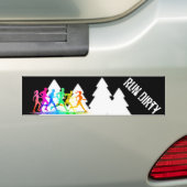 Hinterbetrieb - lassen Sie schmutzigen Autoaufkleber (Auf Auto)