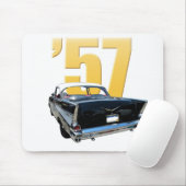 Hintere Ansicht 1957 der Chevrolet-Bel-Aires Mousepad (Mit Mouse)