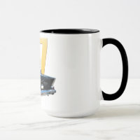 Hintere Ansicht 1957 der Chevrolet-Bel-Aires