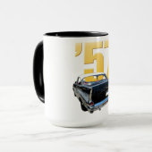 Hintere Ansicht 1957 der Chevrolet-Bel-Aires Tasse (Vorderseite Links)
