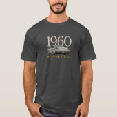 Hintere Ansicht 1960 Pontiacs T-Shirt (Vorderseite)