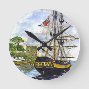 "Hintere Ansicht-" Uhr