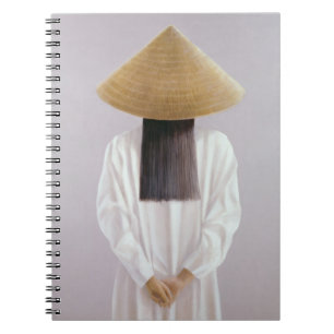 Hintere Ansicht Vietnams Notizblock