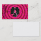 Hintere Herz-Hypnose Visitenkarte (Vorne/Hinten)