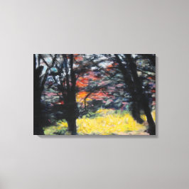 Hintere Lichtblicke Leinwanddruck