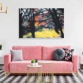 Hintere Lichtblicke Leinwanddruck (Insitu (Wohnzimmer))