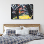 Hintere Lichtblicke Leinwanddruck (Insitu (Schlafzimmer))