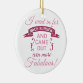 Hintere Operation noch fabelhaft Keramik Ornament (Rechts)