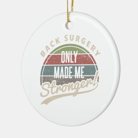 Hintere Operation Stärker Keramik Ornament (Links)