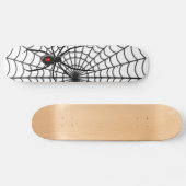 hintere Spinne des Rotes auf Netz Skateboard (Horizontal)