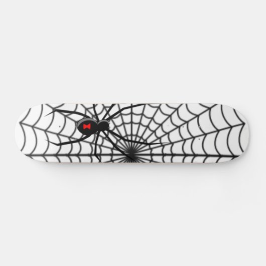 hintere Spinne des Rotes auf Netz Skateboard (Horizontal)