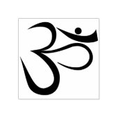 Hintere spirituelle om art Briefmarke Gummistempel (Prägung)