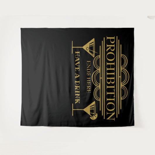 Hinterer Tropfen des Kunst-Deko Wandteppich (Vorderseite (Horizontal))