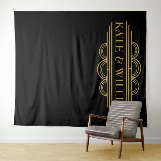 Hinterer Tropfen des Wandteppich (Beispiel (Horizontal))