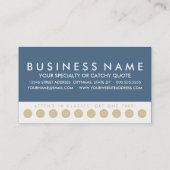 hinteres Biegungsbelichtungs-Loyalitätsprogramm Treuekarte (Rückseite)