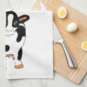 Hinteres und vorderes küchentuch (Viertel Falte)