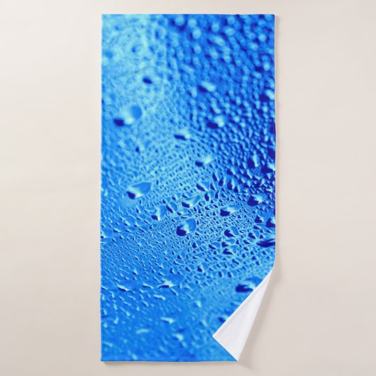 Hinterfenster aus nassem Glas Badehandtuch (Badehandtuch)