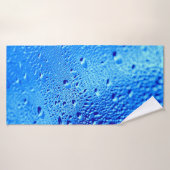 Hinterfenster aus nassem Glas Badehandtuch (Badehandtuch)