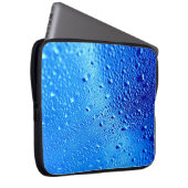 Hinterfenster aus nassem Glas Laptopschutzhülle (Vorne Rechts)