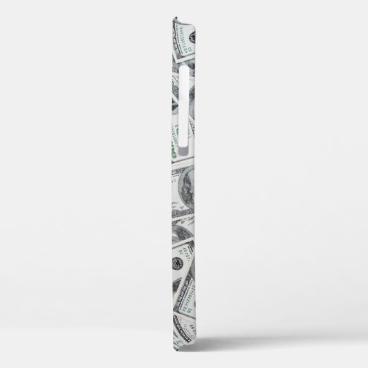 Hintergrund 100 Dollar Rechnungen. Case-Mate iPhone Hülle (Rückseite / Links)