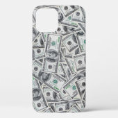 Hintergrund 100 Dollar Rechnungen. Case-Mate iPhone Hülle (Rückseite)