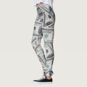 Hintergrund 100 Dollar Rechnungen. Leggings (Links)