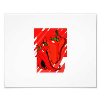 Hintergrund 3 Paprikaschoten rot.png Fotodruck