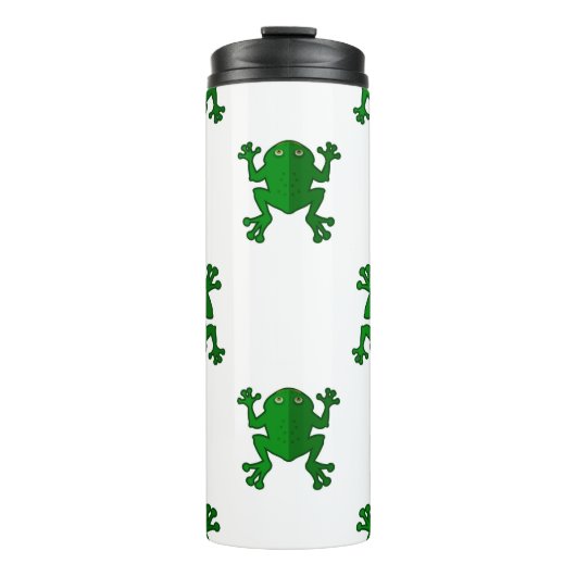 Hintergrund 7298Frog Thermosbecher (Vorderseite)