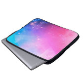 Hintergrund abstrakt futuristisch laptopschutzhülle (Vorne Knopf)
