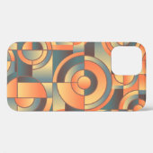 Hintergrund abstrakt-orange-blau Case-Mate iPhone hülle (Rückseite (Horizontal))