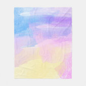 Hintergrund abstrakte Aquarellbilder Fleecedecke (Vorderseite)