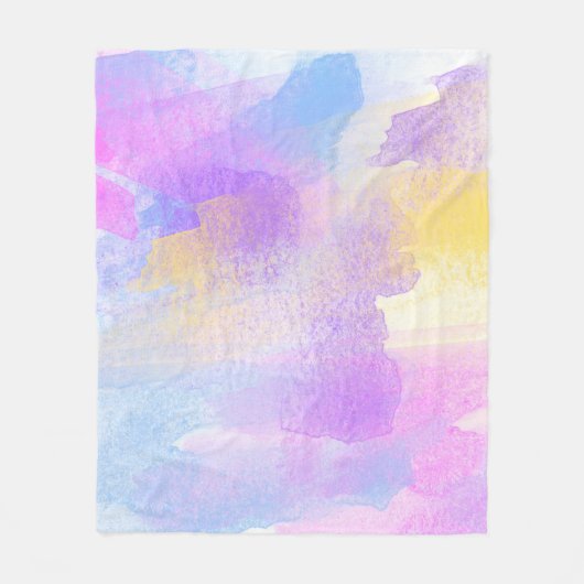 Hintergrund abstrakte Aquarellbilder Fleecedecke (Vorderseite)