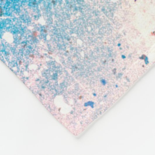 Hintergrund abstrakte Aquarellbilder Fleecedecke (Ecke)