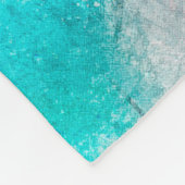 Hintergrund abstrakte Aquarellbilder Fleecedecke (Ecke)