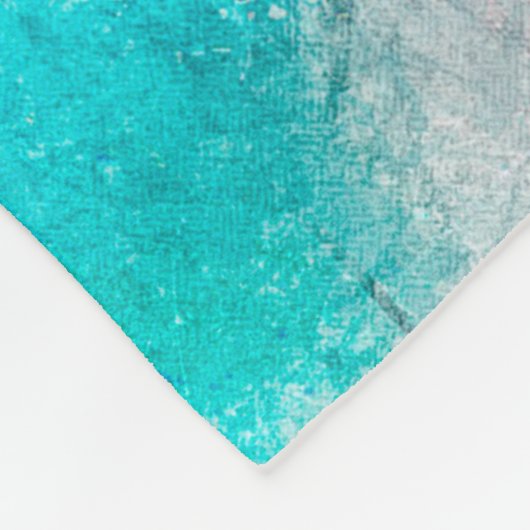 Hintergrund abstrakte Aquarellbilder Fleecedecke (Ecke)