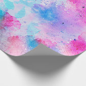 Hintergrund abstrakte Aquarellbilder Geschenkpapier (Ecke)